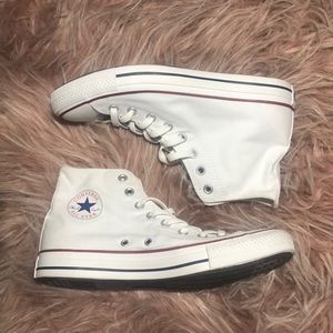 Classic all white converse